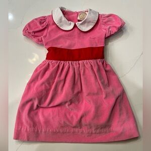 The Beaufort Bonnet Company Girls Size 5 Velvet Dress